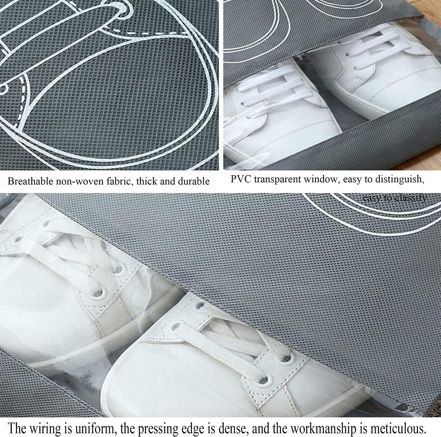 Portable Travel Dust-Proof Shoe Bags (Pack of 6) Portable Travel Dust-Proof Shoe Bags (Pack of 6)