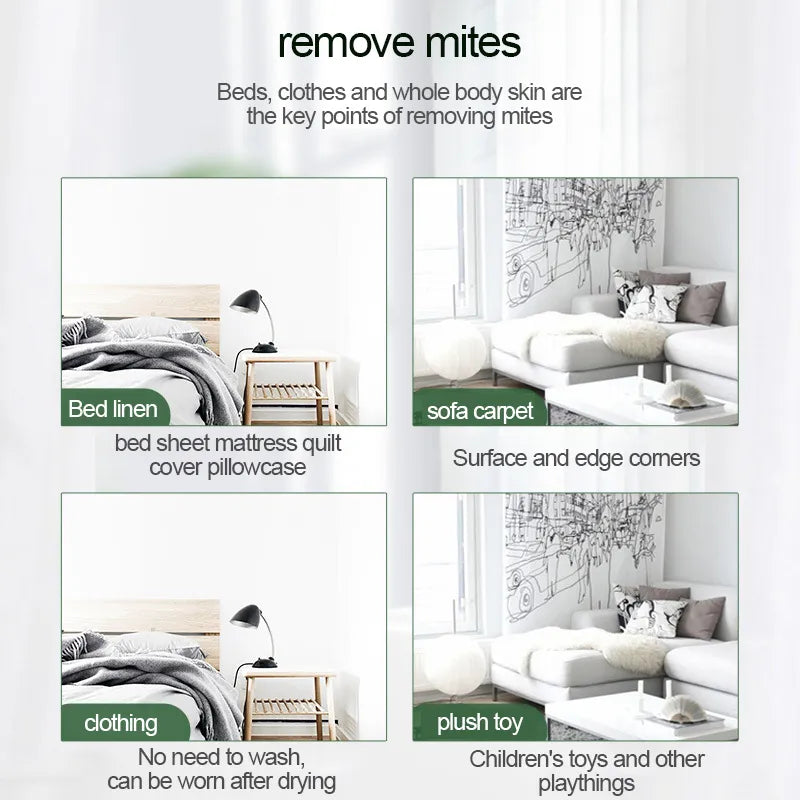 Powerful Mite Removal Spray (Buy 1 Get 1 Free) | Spray For Ants Insects Spray Dust Mites Spray Insects Safe Sprays - Powerful Mite Removal Spray (Buy 1 Get 1 Free)