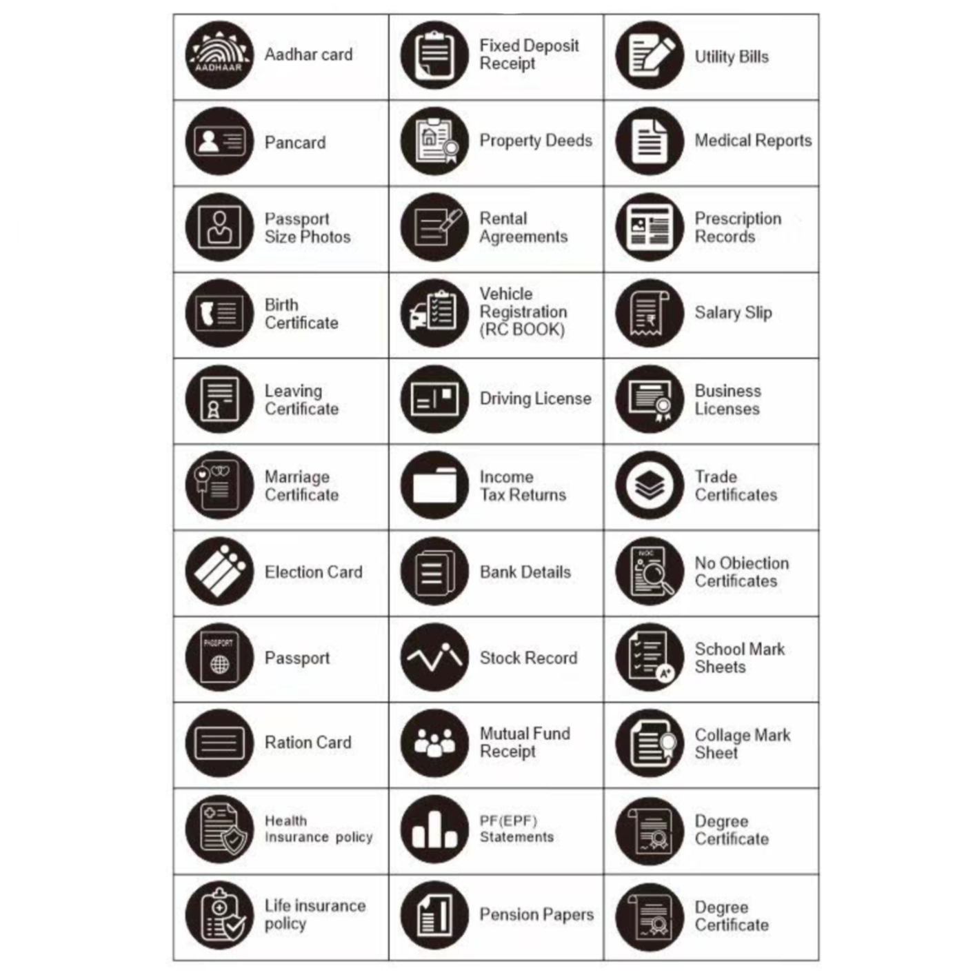 Premium Folio Document Organizer | File Folder Documents Organizer Office Files Envelopes Paper Binder Premium Folio Document Organizer