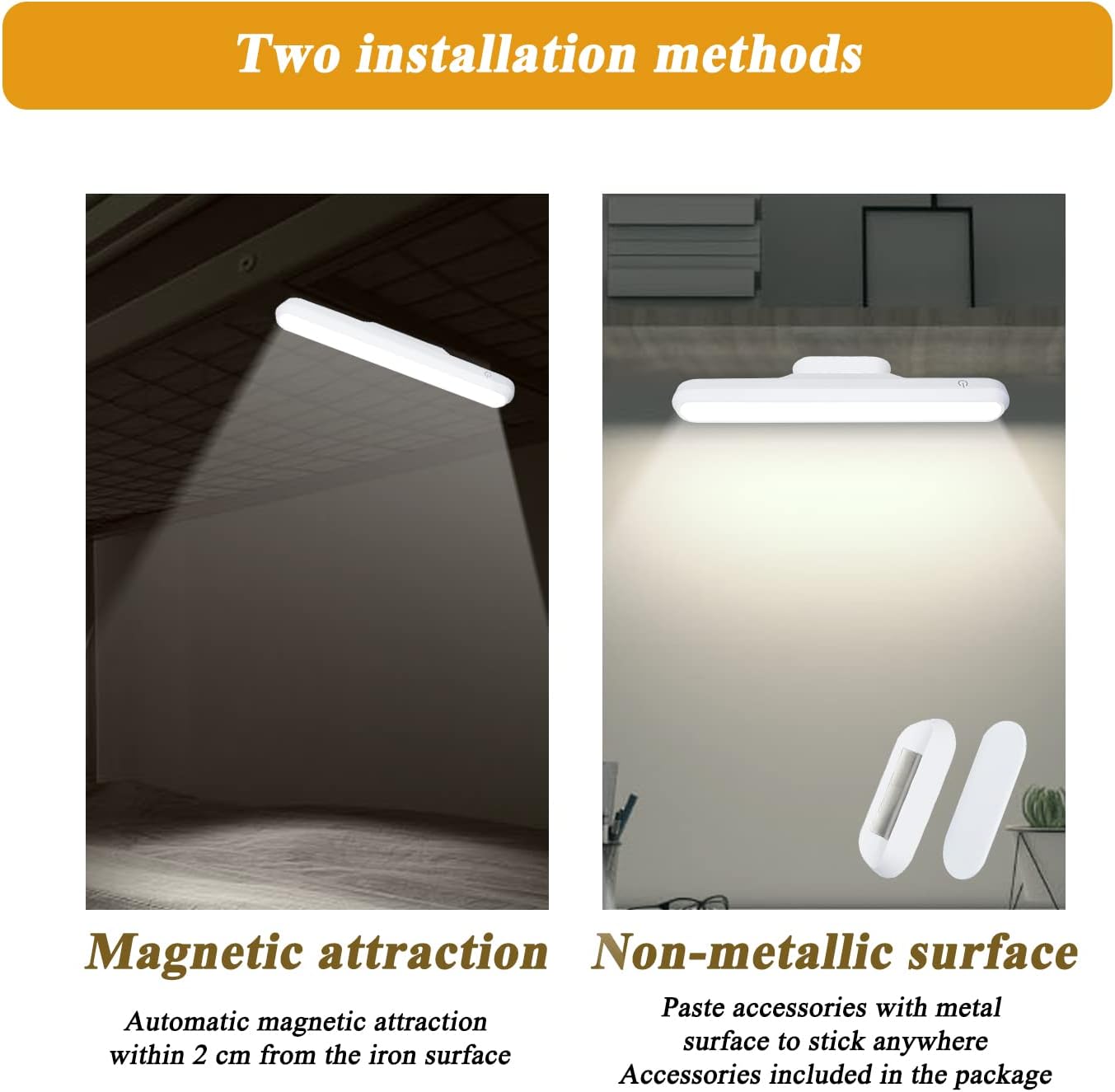 Premium Magnetic LED Light | Led Lights Lighting Lamp Decoration Charging Touch Interior Light - Pack of 1 - Premium Magnetic LED Light