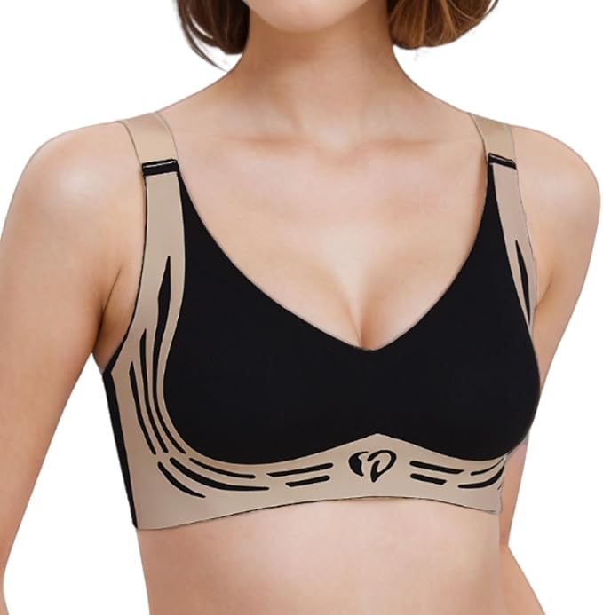Push Up Bra | Push Up Bra Padded Lift Up Pushup Bra For Women Anti Sagging - S-34 / Black - Push Up Bra with Anti-Sagging Lift