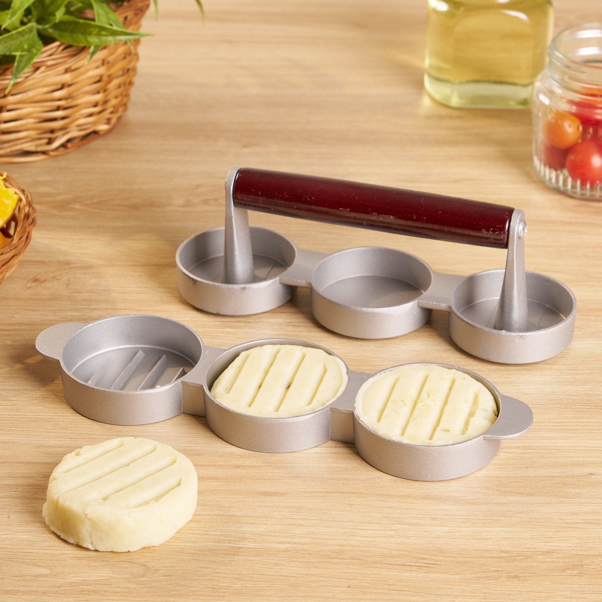 Quick Shape Non-Stick Food Maker | Non Stick Fry Pan Cookware Pan Grill Set Stainless Steel Pan Quick Shape Non-Stick Food Maker