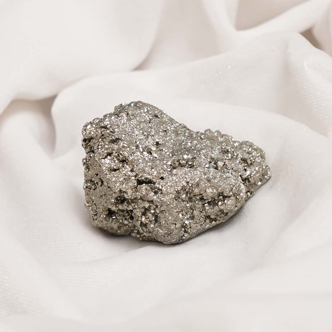 Raw Pyrite Geode Stone | Pyrite Bracelet Stone Rings Crysals Gemstones For Healing Raw Pyrite Geode Stone