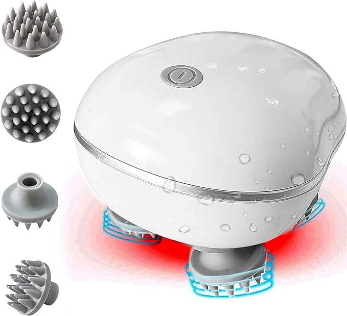 Rechargeable Head Massager | Hair Scalp Massage And Hair Growth Head Massages Tool Rechargeable Head Massager For Relaxation