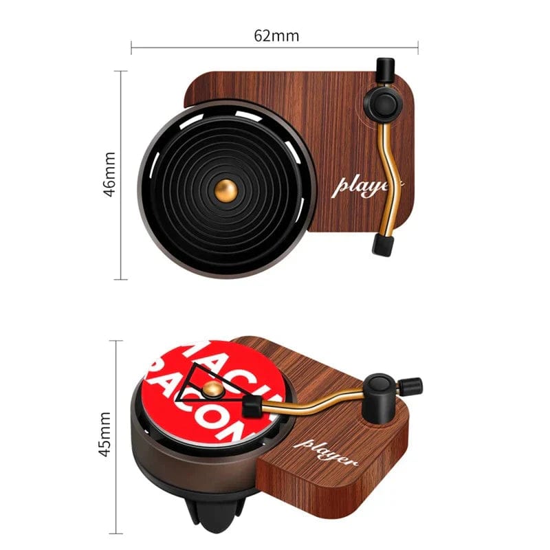 Record Player Car Air Freshener Car Accessories Record Player Car Air Freshener