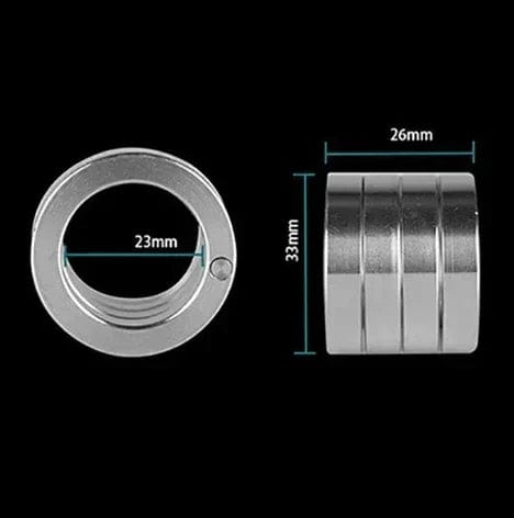 Rings For Men And Women Jewelry Self Defence Ring Stainless Steel Ring- Rotatable Folding Ring (SET of 2) (2 SET) Buy 1 Get 1 Today! Rotatable Folding Ring (SET of 2)