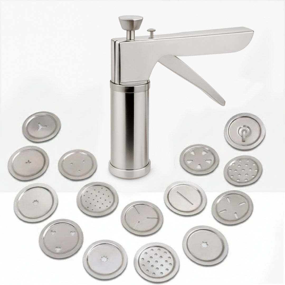 Stainless Steel Kitchen Press - 15 Blades