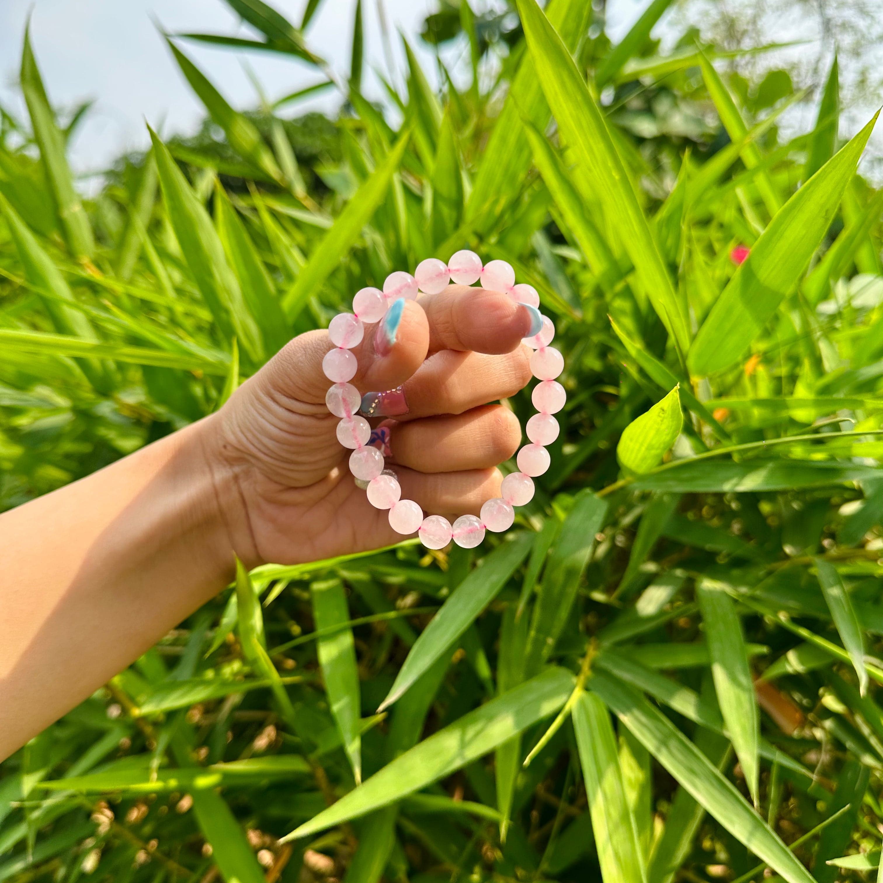Rose Quartz Bracelet Rose Quartz Bracelet