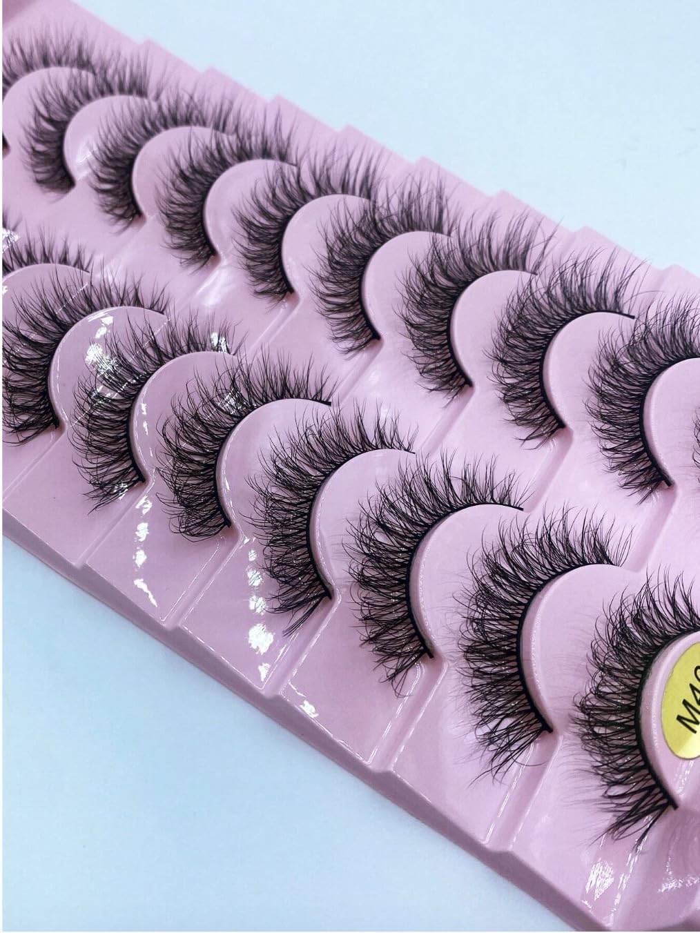 Russian Eyelash Extensions (Pack of 10) | Eye Lashes Lash Cosmetic Eye Natural Eyelashes Faux - Russian Eyelash Extensions (Pack of 10)