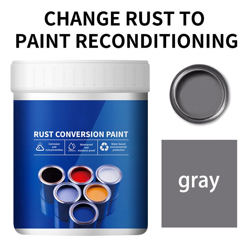 RustReactxo (Set of 2, 300ml Each) | Primer Paint Home House Coat Paints Anti Rust Metalwork  RustReactxo Rust Converter Paint (Set of 2, 300ml Each)
