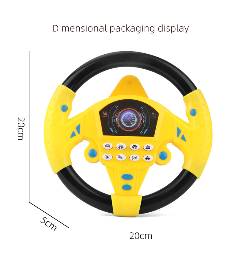 Interactive Steering Wheel for Kids