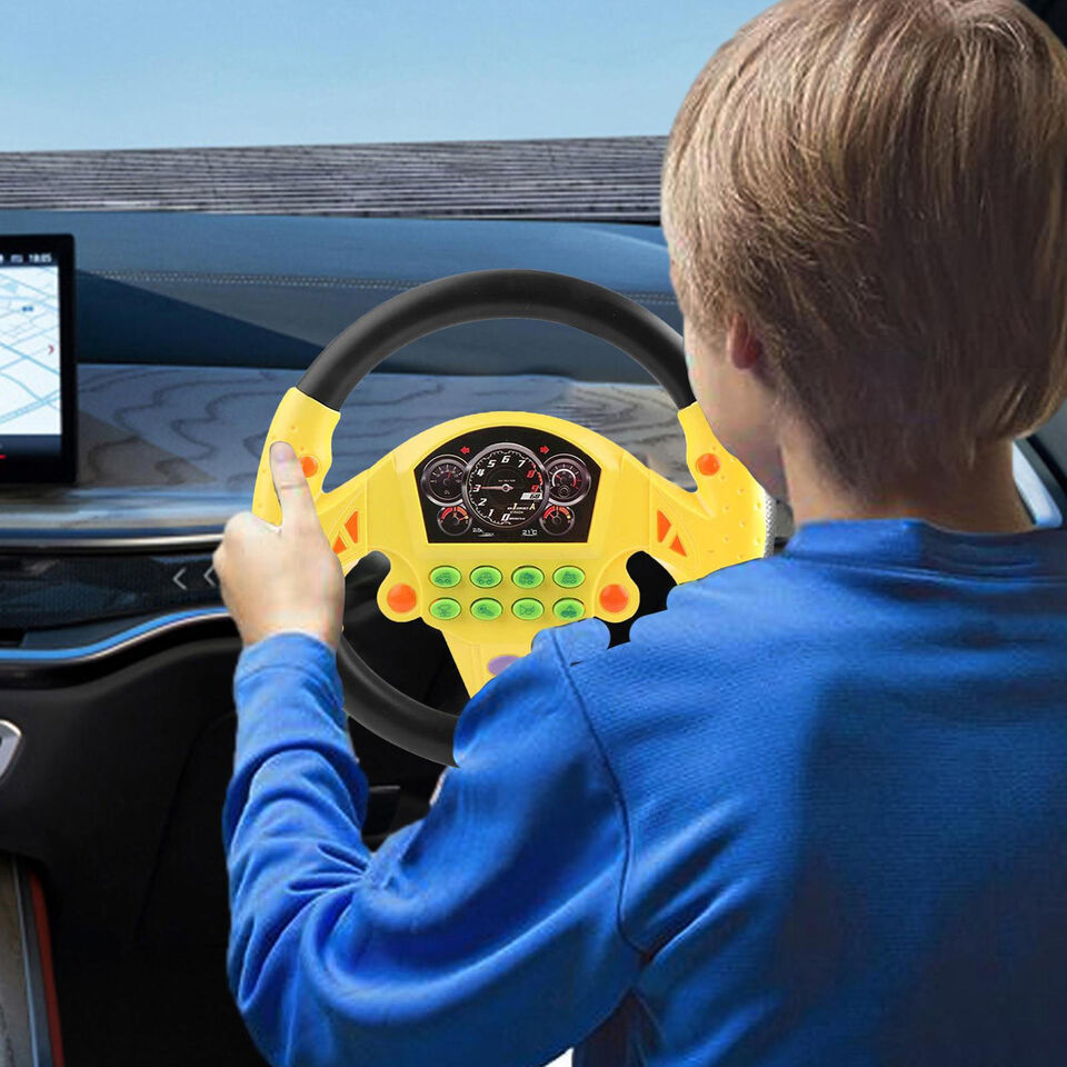 Interactive Steering Wheel for Kids