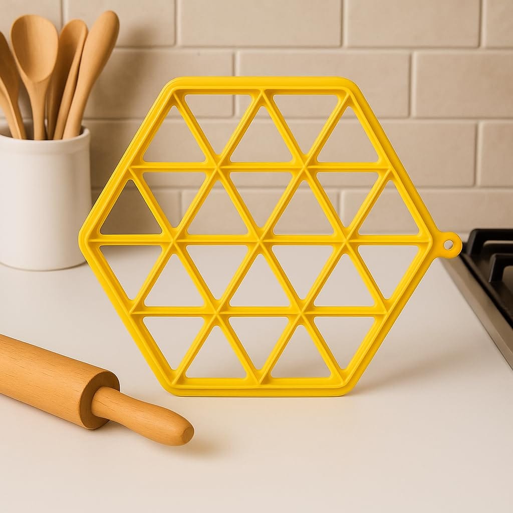 Samosa Press Mould (Set of 2) | Samosa Maker Baking Mat Samosas Cutter Mould  Samosa Press Mould (Set of 2)