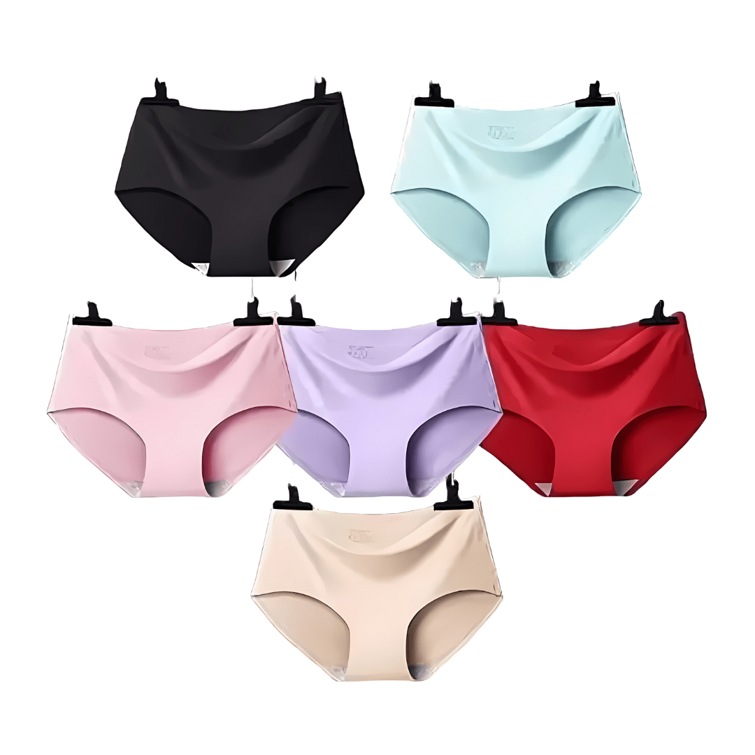 Seamless High Waist Butt Lift Panties | Seamless Panties Undergarments Women Inner Wear Women's Underclothes Seamless Underwear (Pack of 4)