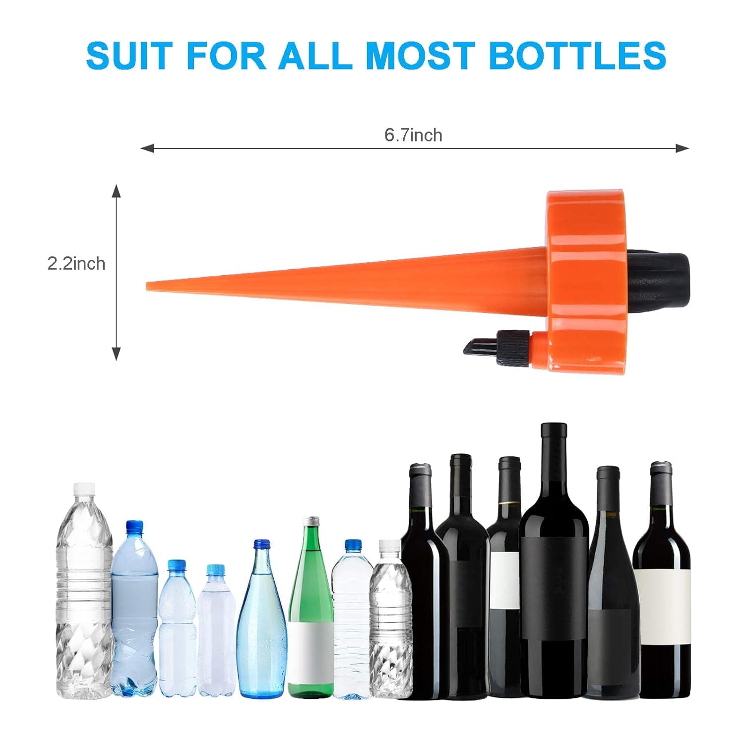 Self-Watering Spikes for Plants (Pack of 5) Gardening Self-Watering Spikes for Plants (Pack of 5)