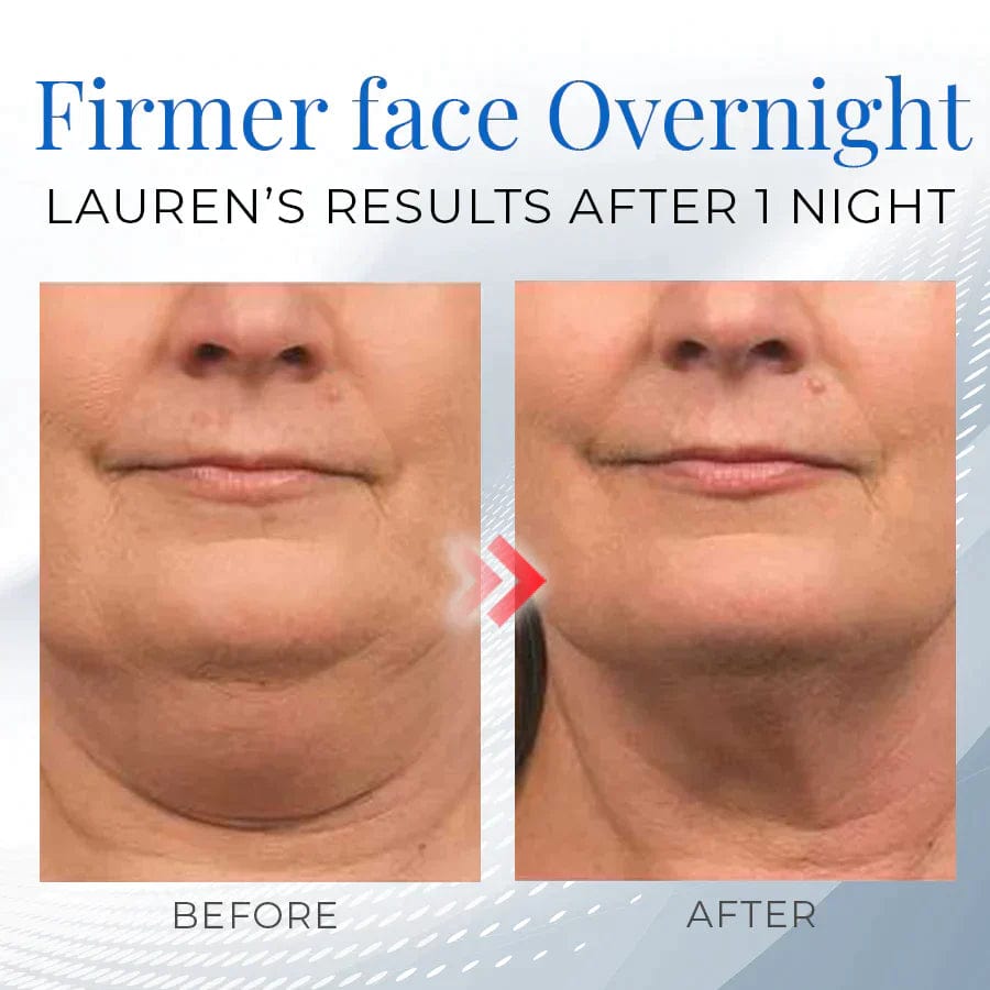 Shaping Face Fat Reducer Double Chin Remover Facial Care Products - Sleeping V-Face Beauty Device Ems Neck Slimming Massager