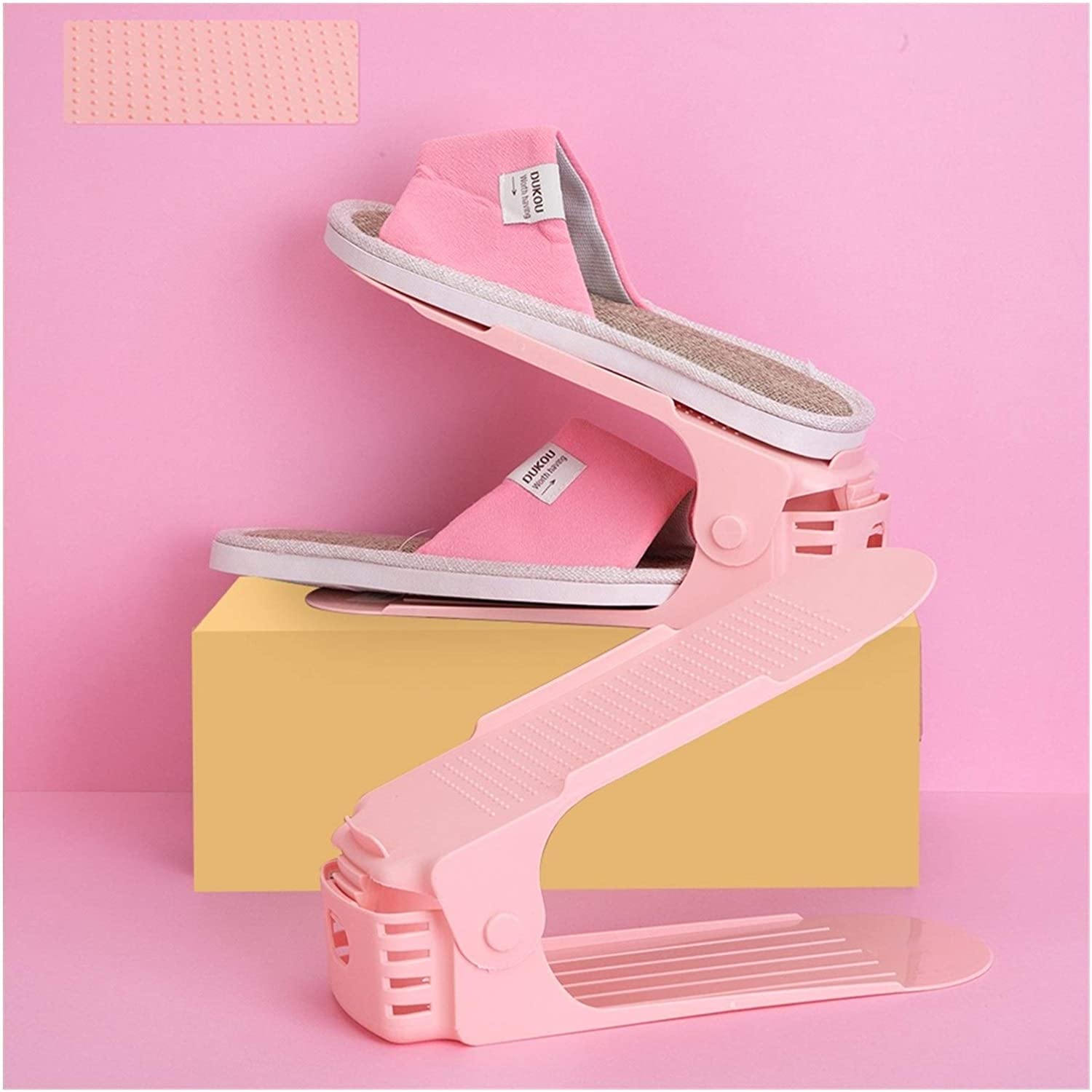 Shoe Organizer - The Adjustable Shoe Slot Rack Space Saver Shoe Organizer - The Adjustable Shoe Slot Rack Space Saver
