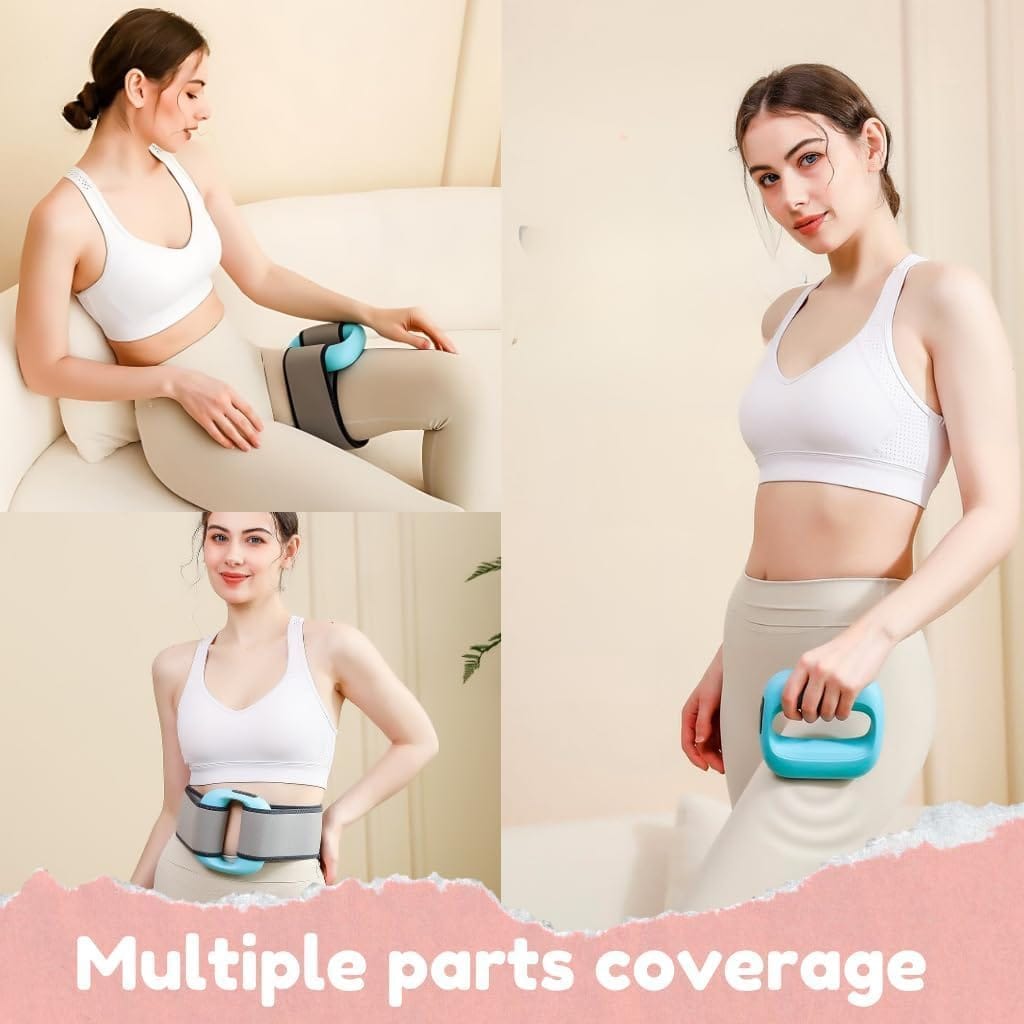 Smart Abdominal Massager Belt | Body Massager Massage Gun Deep Tissue Body Massages Smart Fascial Massager Belt