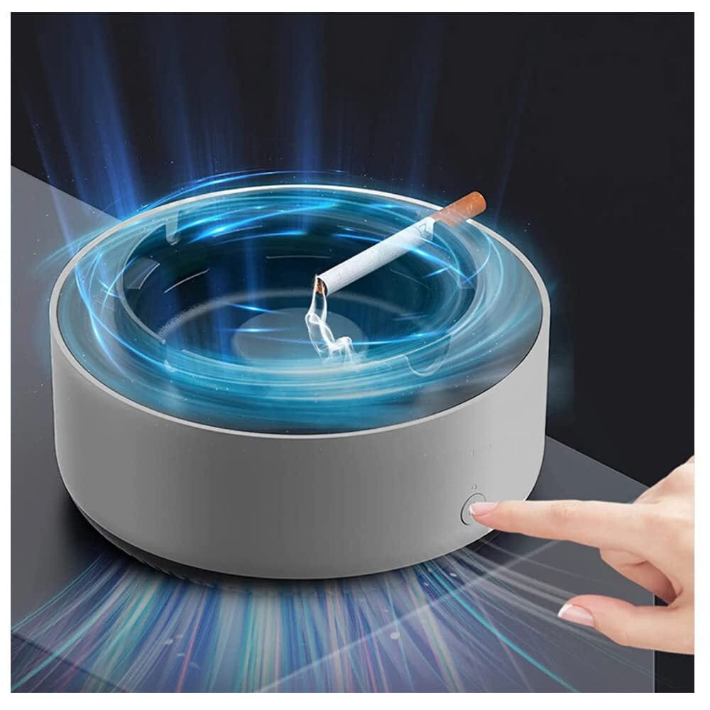 Smoke Absorbing Air-Purifier Ashtray| Air Purifier Filtration Room Cleaner Air Machine Smoke Filtration Smoke Absorbing Air-Purifier Ashtray