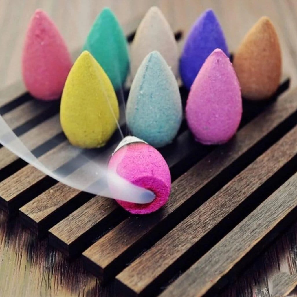 Smoke Fountain Incense Holder | Incense Burner Holder Smoke Fountain Shivling Waterfall Backflow smoke fountain Smoke Fountain Incense Holder (30 Free Backflow Cones)