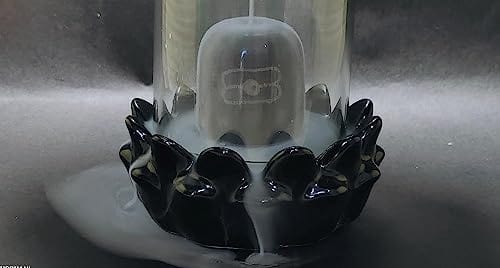 Smoke Fountain Incense Holder | Incense Burner Holder Smoke Fountain Shivling Waterfall Backflow smoke fountain Smoke Fountain Incense Holder (30 Free Backflow Cones)