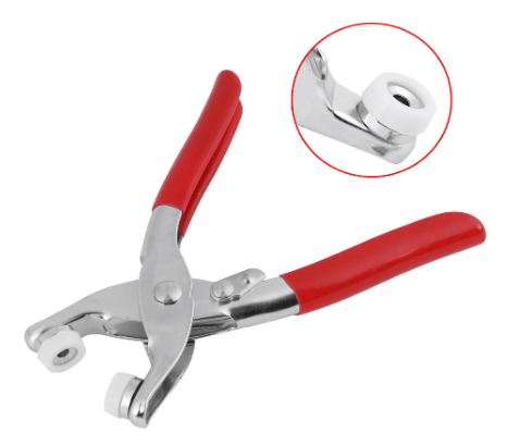Snap Fastener Buttons Plastic Clips Tool Stud Set Buttons  - Press Stud Kit Snap Button Kit