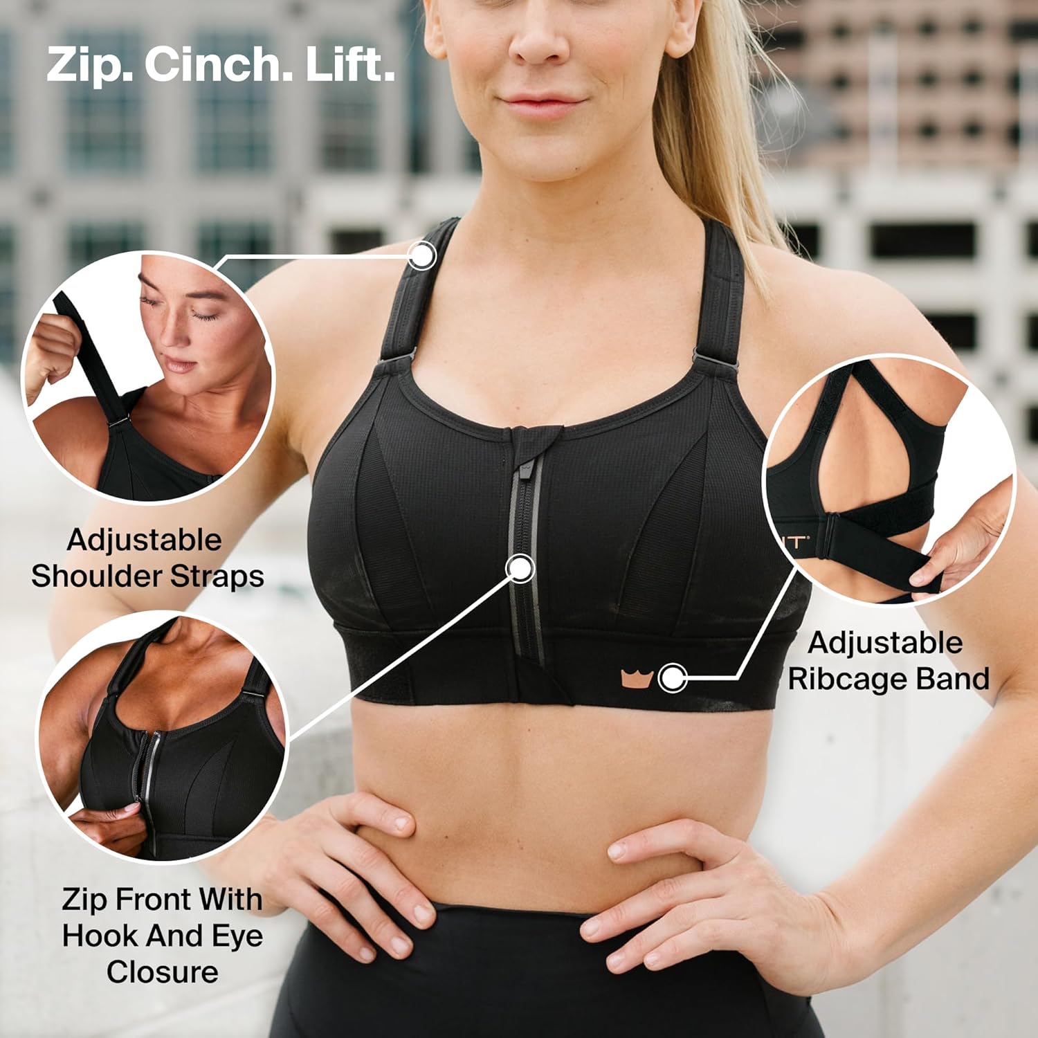 Sports Bra | Sports Bra For Women Sportswear Ladies Bra Women's Athletic Bra - Black - Sports Bra Ultimate Sports Bra for Women