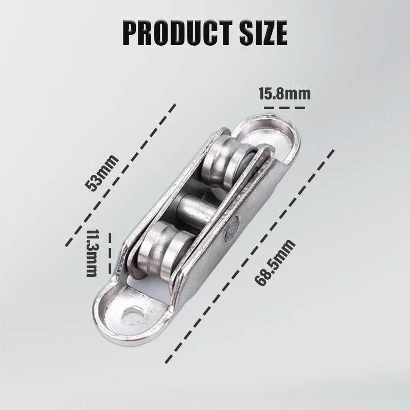 Double-Wheel Sliding Window Pulley