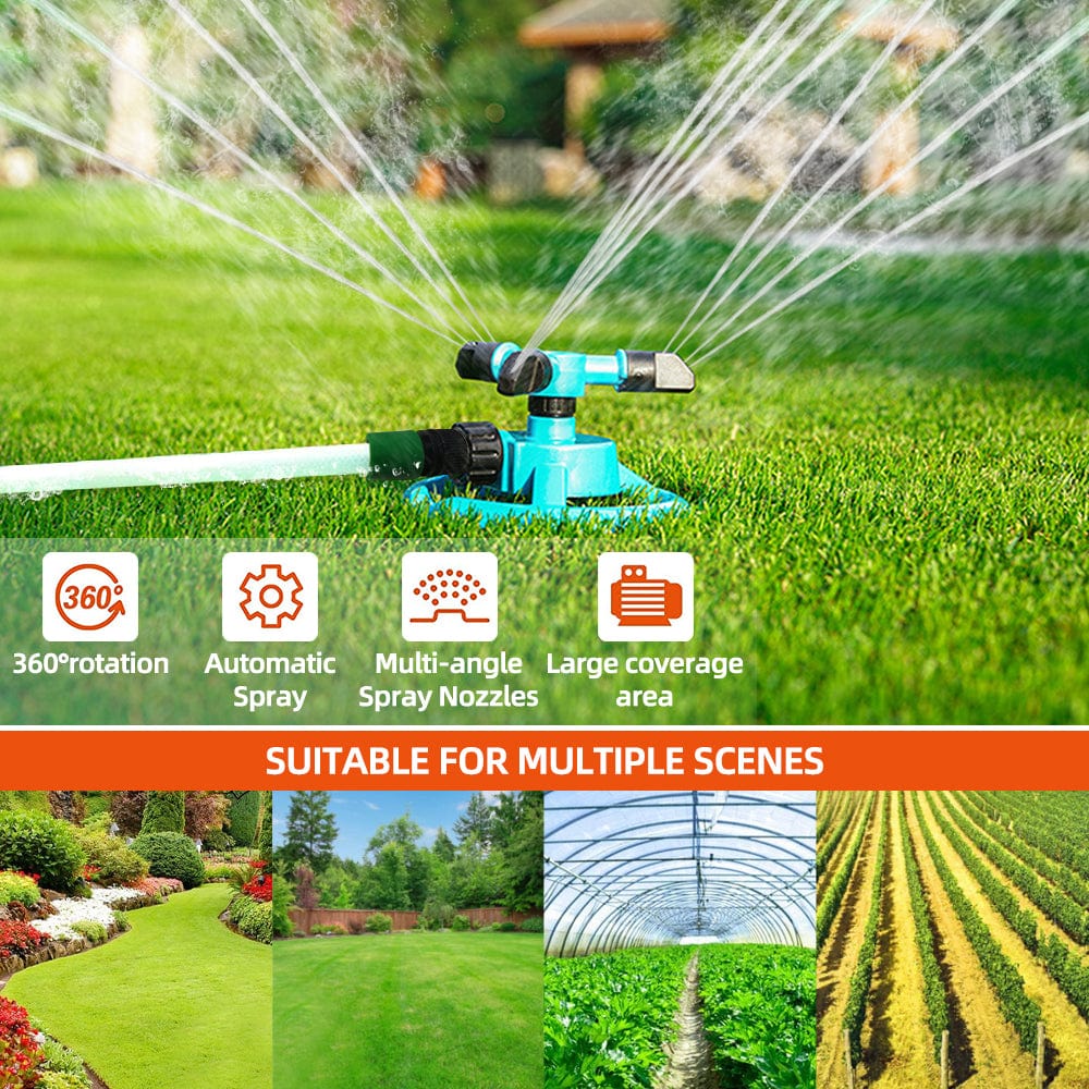 Sprinklers Irrigation Systems Water Sprinkler Garden Sprays  - Rotating Lawn Sprinkler (Buy 1 Get 1 Free) Rotating Lawn Sprinkler (Buy 1 Get 1 Free)