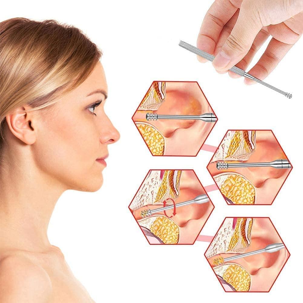 Stainless Steel Ear Wax Removal Kit | Ear Cleaning Dust Removal Removing Ear Wax Clean Clean Removal Kit - Stainless Steel Ear Wax Removal Kit 6 Pieces Stainless Steel Ear Wax Removal Kit