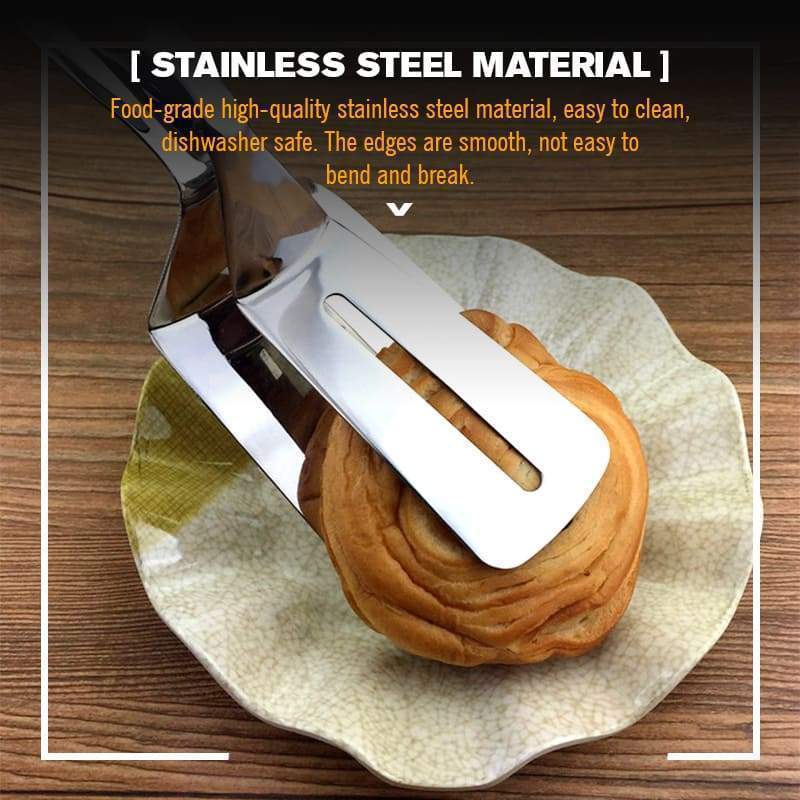 Stainless Steel Food Tongs Barbeque Clamps Kitchen Clamps Food Tongs