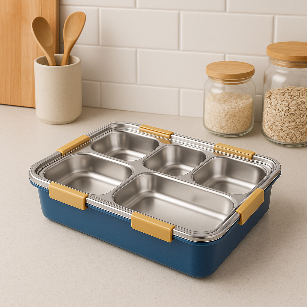 Stainless Steel Lunch Box | Lunch Boxes Tiffin Bento Box Kid's Lunch Steel Lunchboxes - Stainless Steel Lunch Box