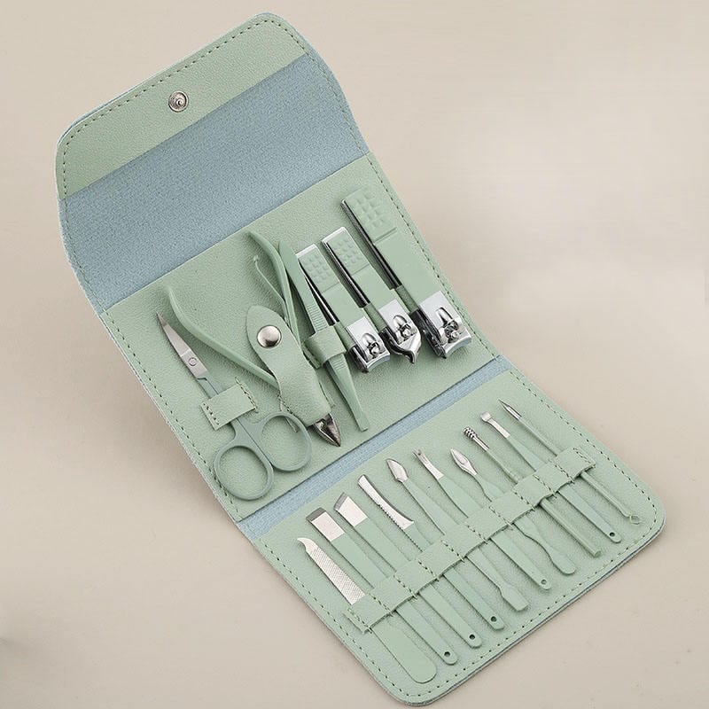 STAINLESS STEEL NAIL CLIPPERS (16PCS/ SET) STAINLESS STEEL NAIL CLIPPERS (16PCS/ SET)