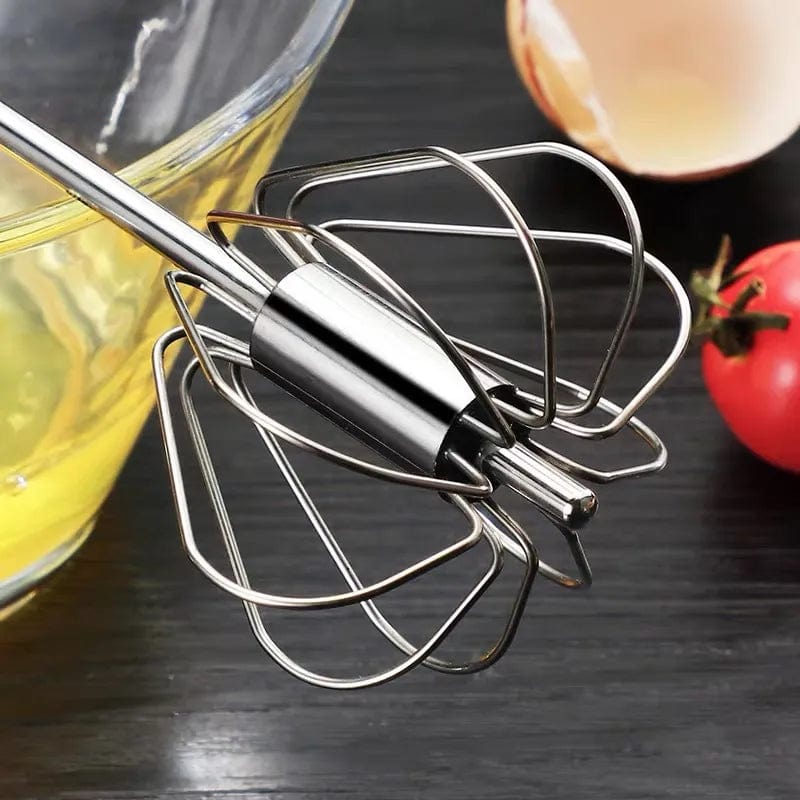 Stainless Steel Semi-Automatic Whisk (Buy 1 Get) Stainless Steel Semi-Automatic Whisk (Buy 1 Get)