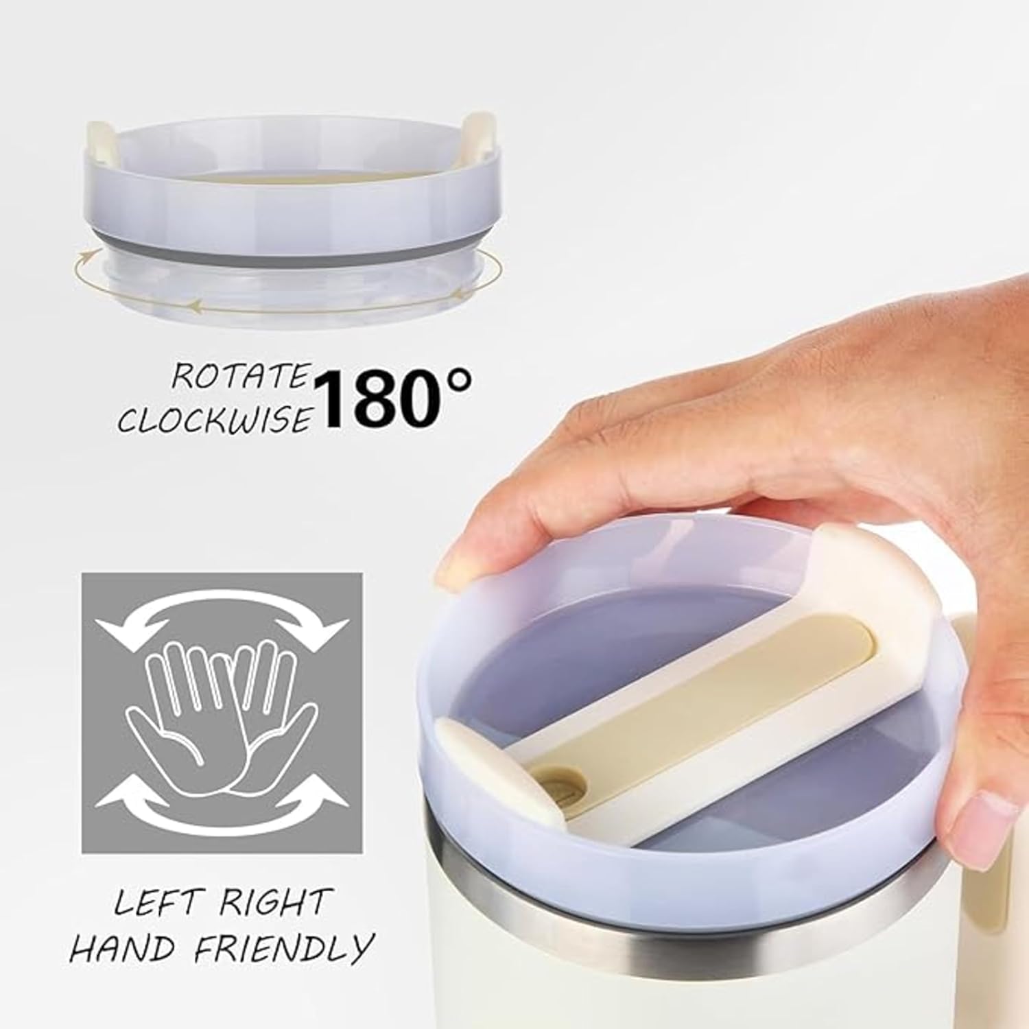 Stainless Steel Tumbler with Lid & Straw | Tumbler Bottle Coffee And Cup Isulated Tumbler Stainless Steel - Stainless Steel Tumbler with Lid & Straw