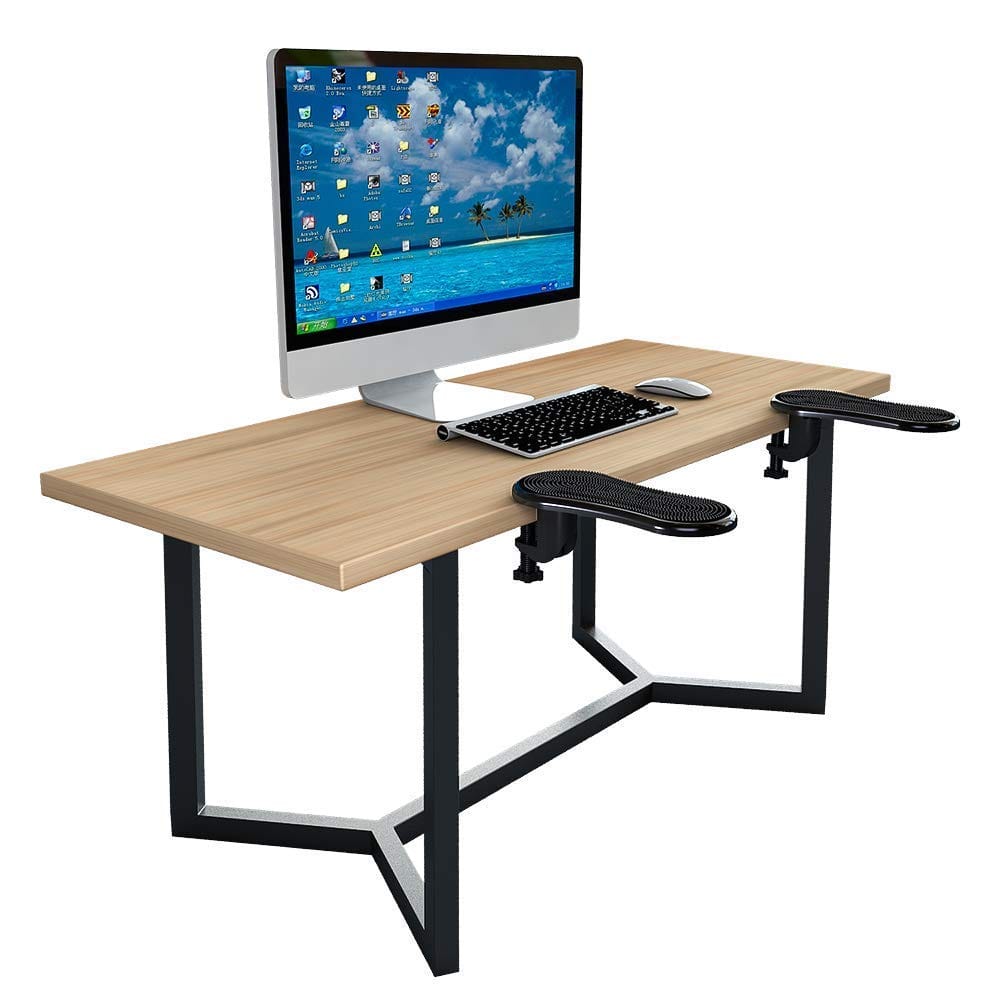 SwingRestio | Rest Desk Wrist Computer Gadgets Arm Wrist Support For Desk SwingRestio Clamp-On Rotating Arm Rest