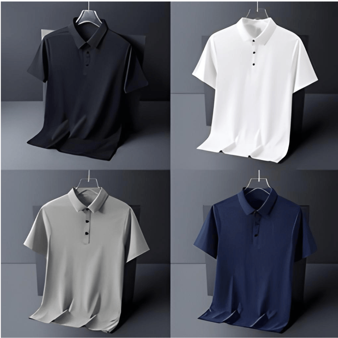 T shirt Polo Mens Tshirt Collar Tshirt Men Tops Regular Fit - Polo T-Shirt (Buy 1 Get 3 Free) Men'S T-Shirt (Buy 1 Get 3 Free)