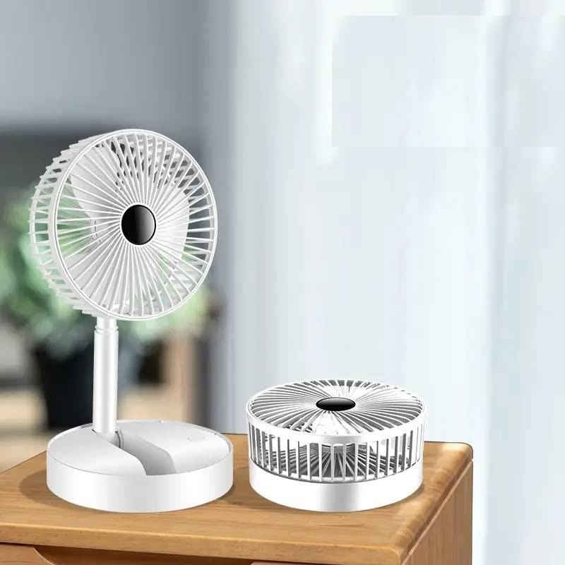 Table Rechargable Fan Cool Small Fan High Speed Desk Table Fan - Portable Rechargeable Fan Portable Fan