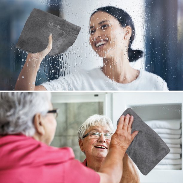 Thickened Magic Cleaning Cloth | Microfiber Cloth Cleaning Glass Kitchen Wipe Cloths Material - Cleaning Cloth - Pack of 5 Clothes - Magic Microfiber Cleaning Cloths