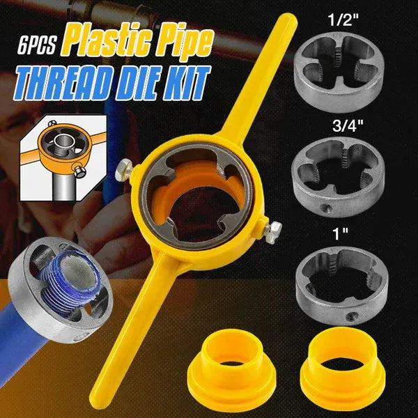 Threadwizy | Pvc Pipes Plastic Pipework Threading Water Pipe Threadwizy Plastic Pipe Threading Set