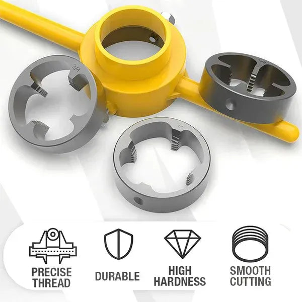 Threadwizy | Pvc Pipes Plastic Pipework Threading Water Pipe Threadwizy Plastic Pipe Threading Set