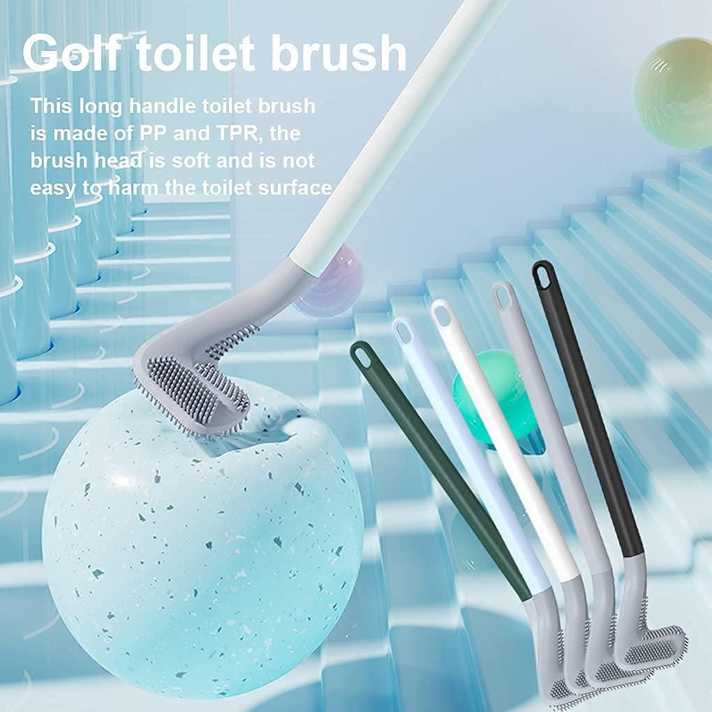 Toilet Cleaner Brush Golf Head Toilet Brush Cleaner - Toilet Brush (Pack of 2) Toilet Brush (Pack of 2)