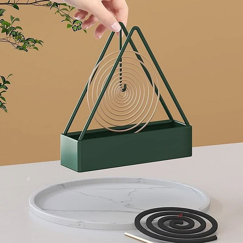 Triangular Shape Iron Mosquito Coil Holder | Mosquito Repellent Coil Insects Repellents Coil Holder Triangular Shape Iron Mosquito Coil Holder