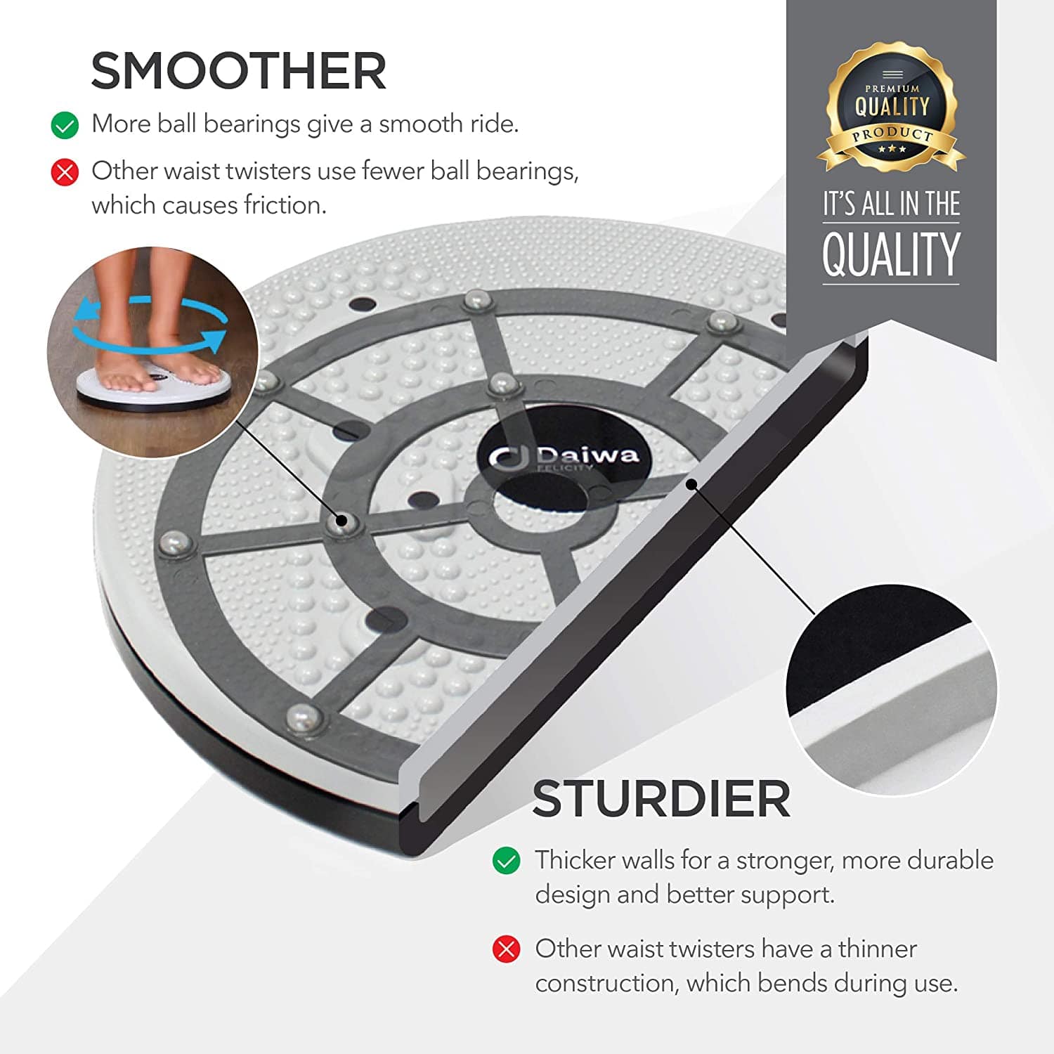 Tummy Twister Abdominal Exerciser | Tummy Trimmer Exercise For Belly Fat Workout Weight Loss Exercise Tummy Twister Abdominal Exerciser