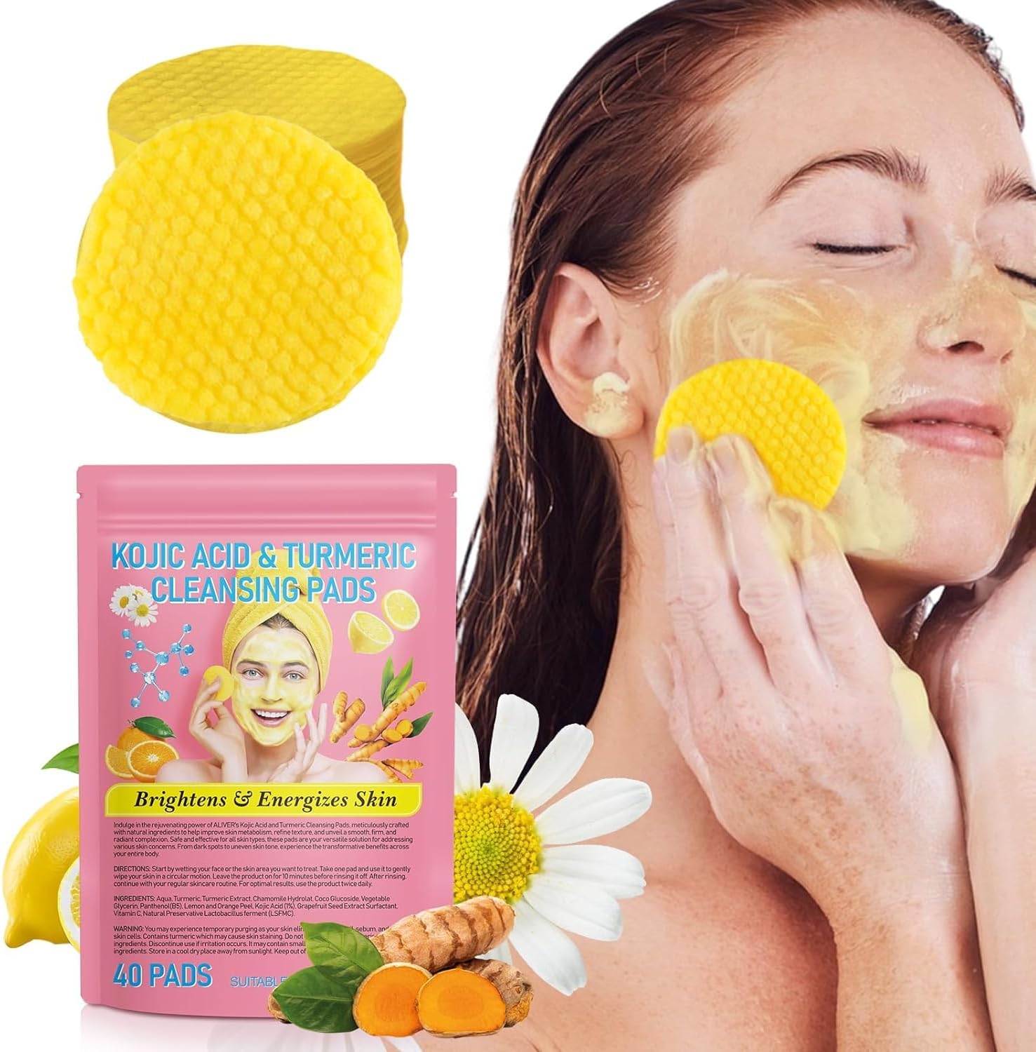 Turmeric Cleansing Pads Turmeric Cleansing Pads