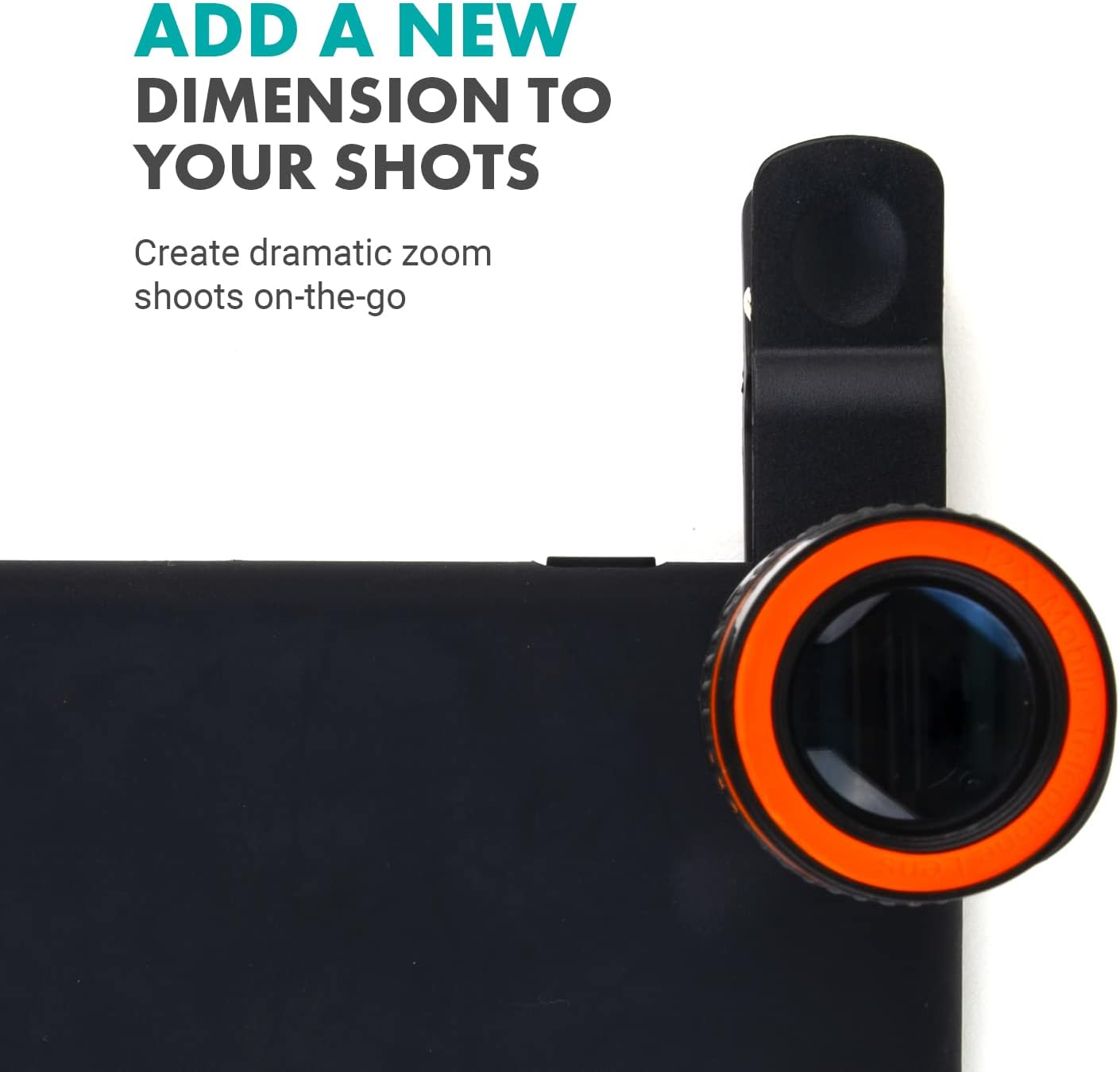 Vision Monocular Telescope Binoculars - 12x HD Optical Zoom Camera Telescope Lens Phone Telescope