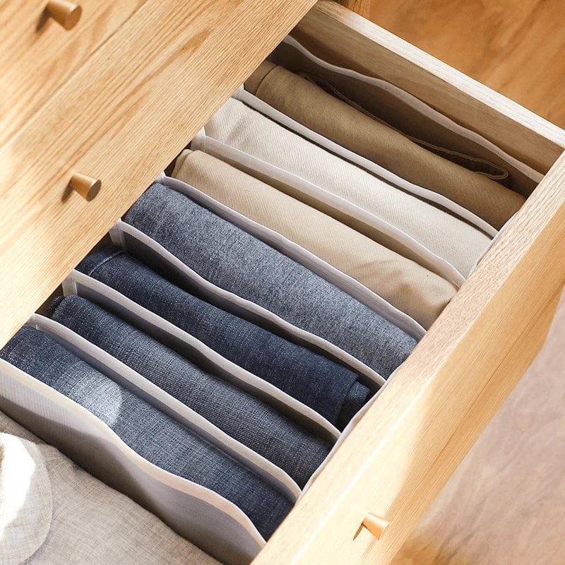 Wardrobe Clothes Storage Organizer | Storing Clothes Wardrobe Organiser Box Wardrobe Clothes Storage Organizer