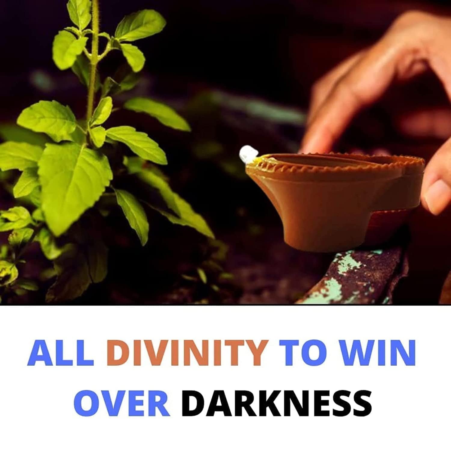 Water Sensor LED Diya | Led Light Water Diya Sensor Diyas Lightning Lamps Water Sensor LED Diya