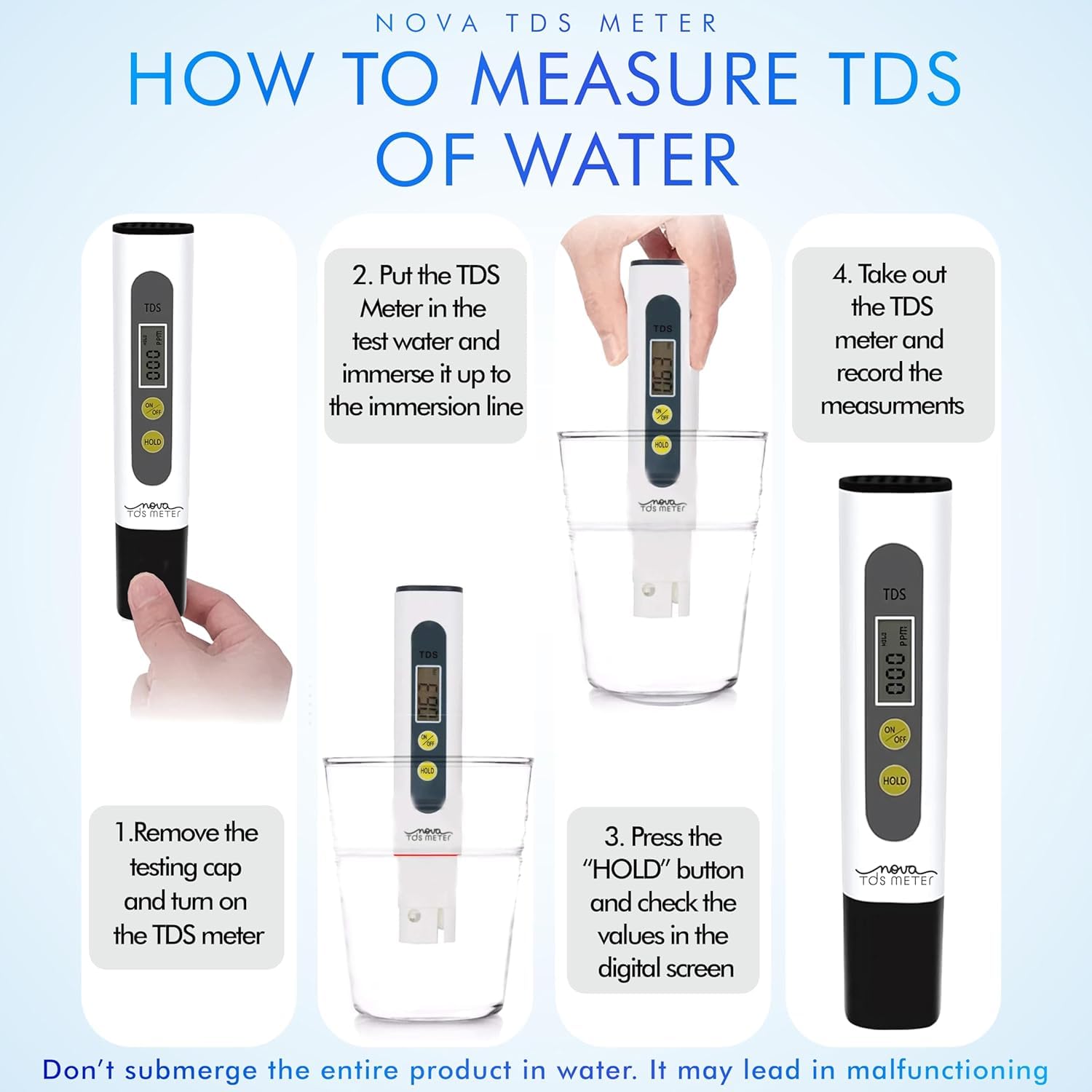 Water Tds Meter Tester | Water Purifies Tds Meter Drinking Dissolved Solids Meter Device - Water Tds Meter Tester