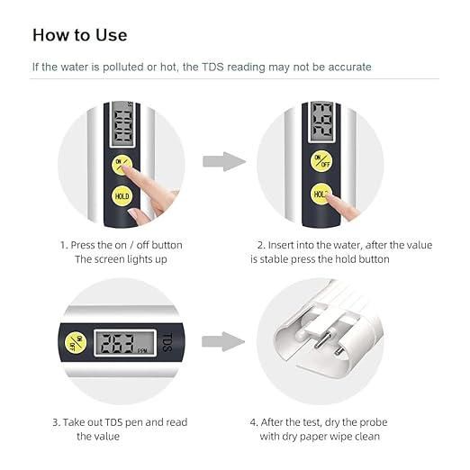 Water Tds Meter Tester | Water Purifies Tds Meter Drinking Dissolved Solids Meter Device - Water Tds Meter Tester